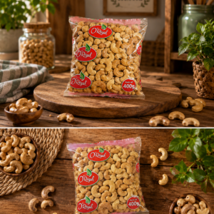 Noix de cajous grillées salé 400g