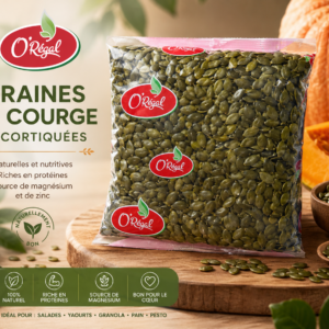 Graines de courges décortiquées crue 400g