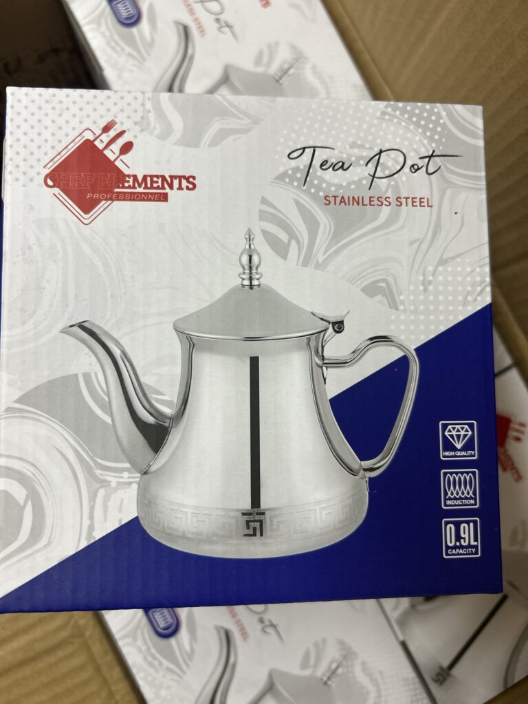 Théières inox 1L