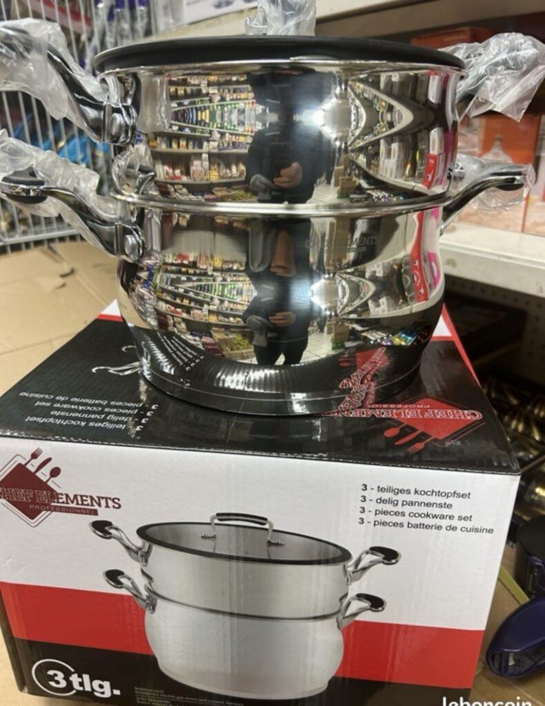 Couscousier INOX 4L