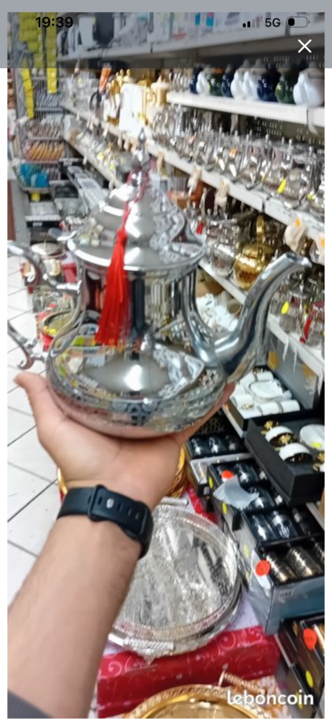 Théières inox 1L