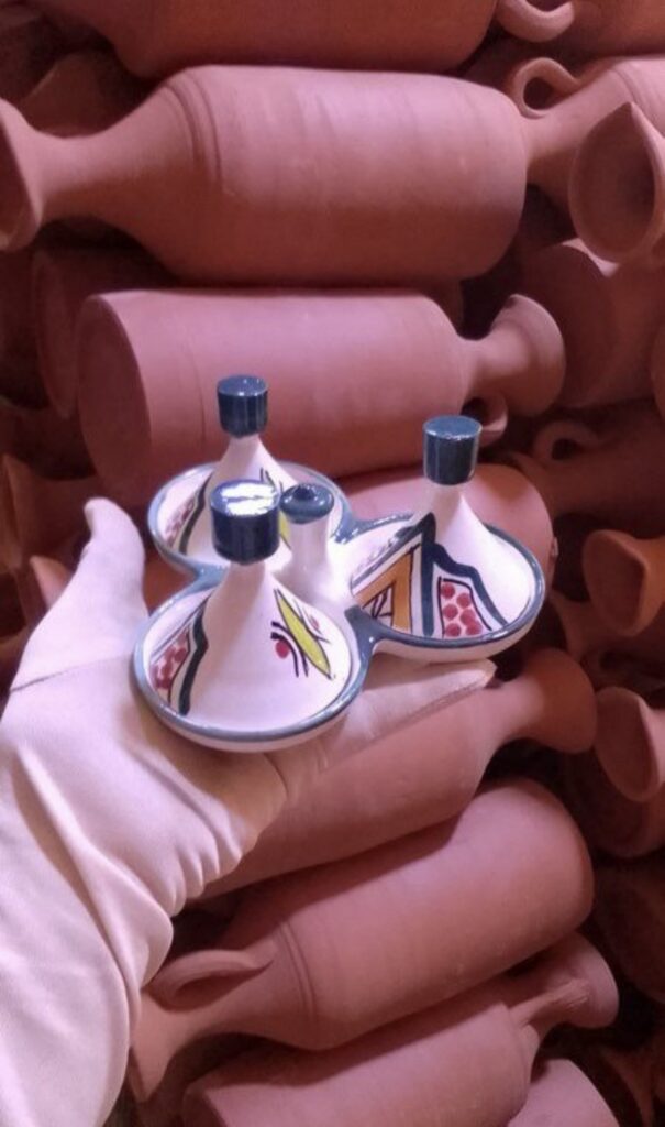 Tajin par 3 artisans