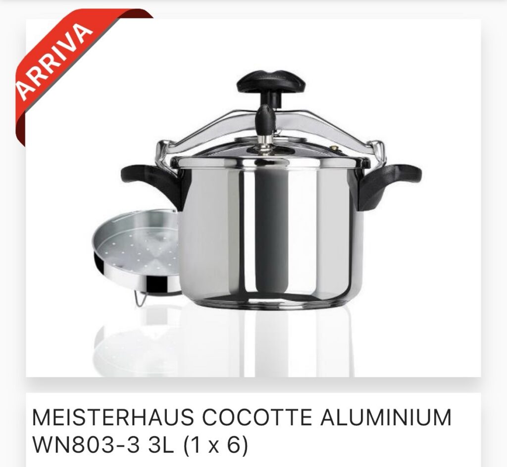 Cocotte aluminium 3L