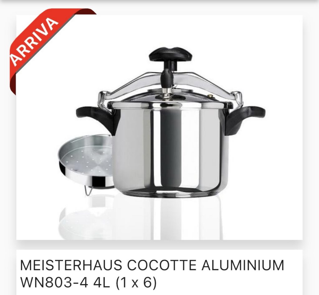 Cocotte aluminium 4L