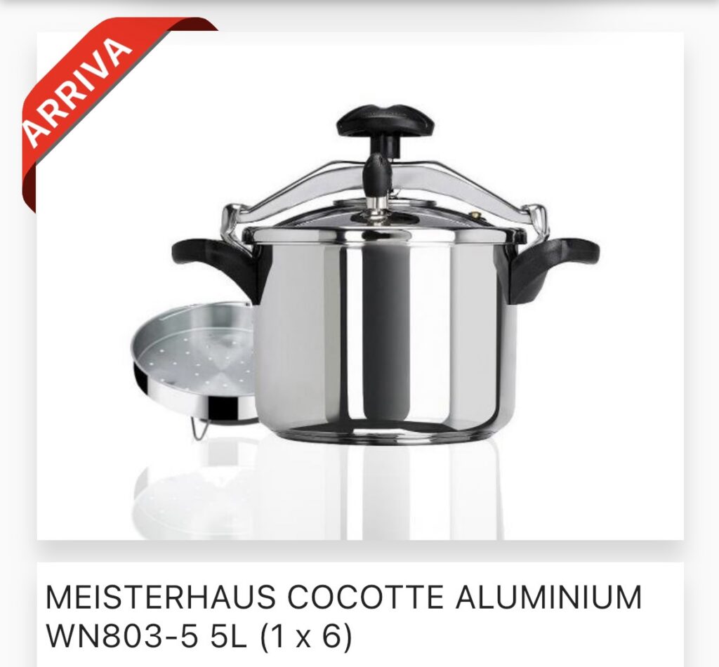Cocotte aluminium 5L