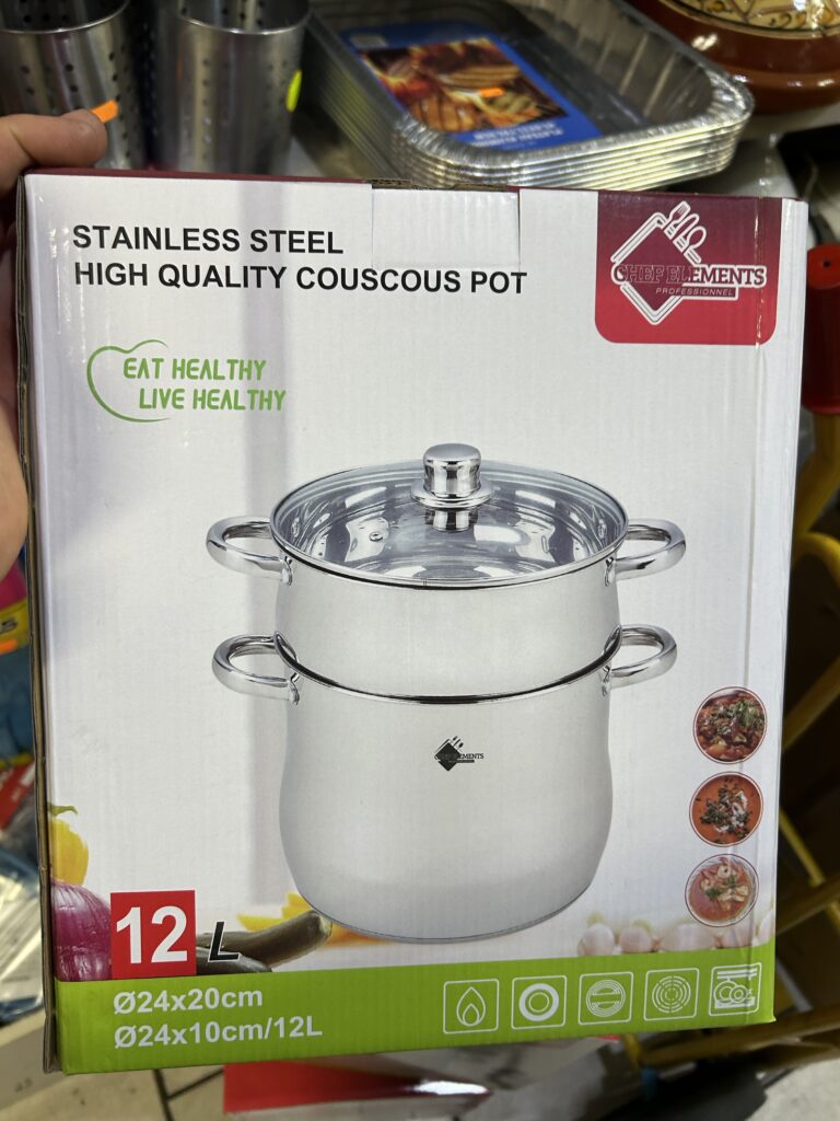 Couscousier inox